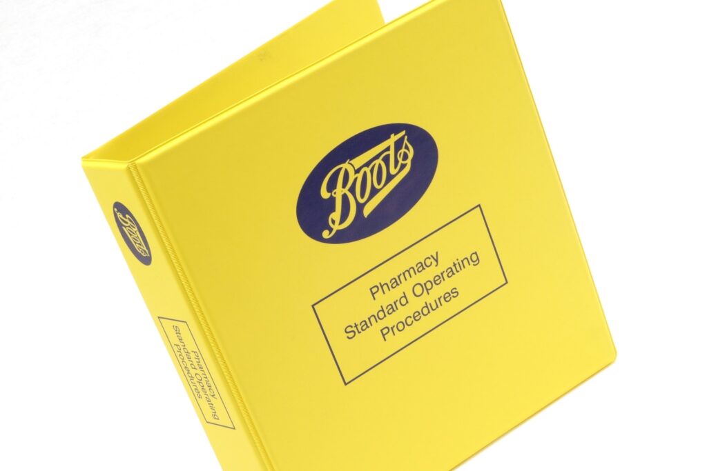 Training and SOP Ring Binders