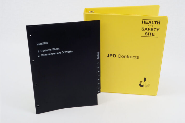 Health and Safety Binders